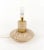 Mid-Century Modern Mid-Century Table Lamp in Travertine and Brass in the style of Fratelli Mannelli, Italy, 1970s For Sale - Image 3 of 13