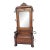 Monumental Antique American Tiger Oak Hall Tree With Mirror & Lift-Top Seat, C. 1890s For Sale