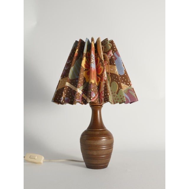 Brown Brown Stoneware Model Number 59617 Table Lamp from Scheurich, West Germany, 1960s For Sale - Image 8 of 16
