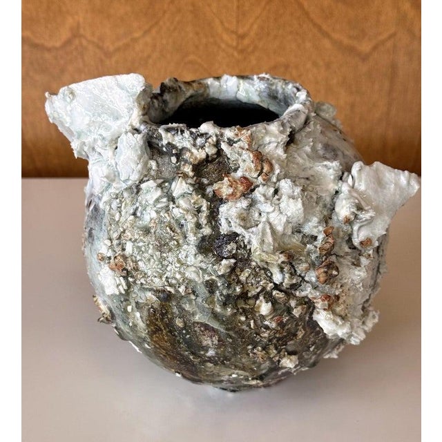 Contemporary Ceramic Moon Jar by Akiko Hirai For Sale - Image 14 of 18