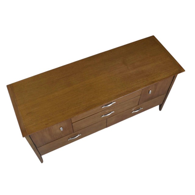 Drexel Mid-Century Modern Drexel Profile K37 Buffet Credenza by John Van Koert For Sale - Image 4 of 11