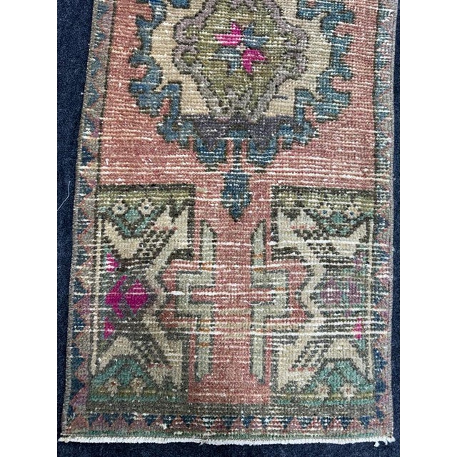 Contemporary Turkish Yastik Rug 1'5" x 3'6" For Sale - Image 3 of 5