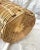 Vintage Woven Split Bamboo/Rattan Floor Vase For Sale - Image 4 of 6