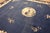 Chinese A Beautiful Genuine Blue Ground Color With Chinoiserie Pattern Antique Chinese Peking Rug For Sale - Image 3 of 7