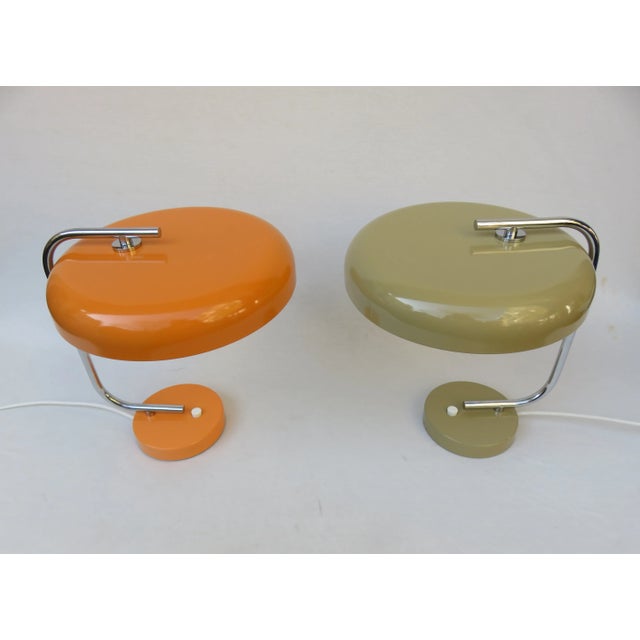 1970s Vintage Table Lamps from Hustadt Leuchten, Set of 2 For Sale - Image 5 of 18
