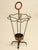 Original Jacques Adnet Leather Wrapped Umbrella Stand or Stick Stand. Jacques Adnet was an iconic figure in French...