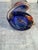 Authentic Hand-Blown Massimiliano Schiavon Murano Art Glass Twisted Sommerso Vase For Sale - Image 6 of 6