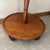Round Wooden Serving Cart on Wheels For Sale - Image 4 of 6