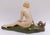 1920s Alexandre Morlon, Sculpture of Nude Woman with Turtle Doves, 1920s-1940s, Ceramic For Sale - Image 5 of 18