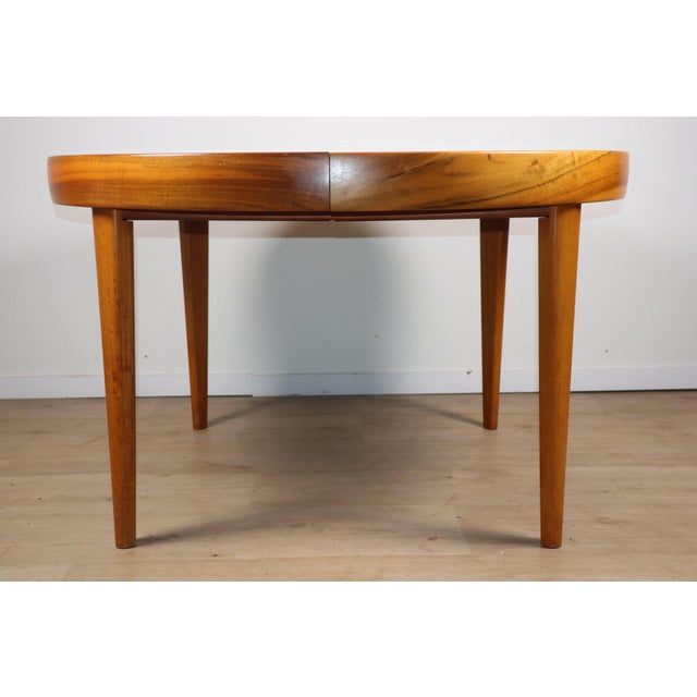 Wood Scandinavian Extendable Teak Dining Table, 1960s For Sale - Image 7 of 18