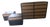 Rh Santiago Cane 10-Drawer Dresser & Pair of Open Nightstands – Espresso For Sale