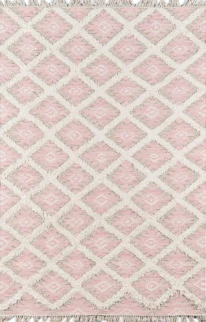 Harper Pink Hand Woven Area Rug 2' X 3'