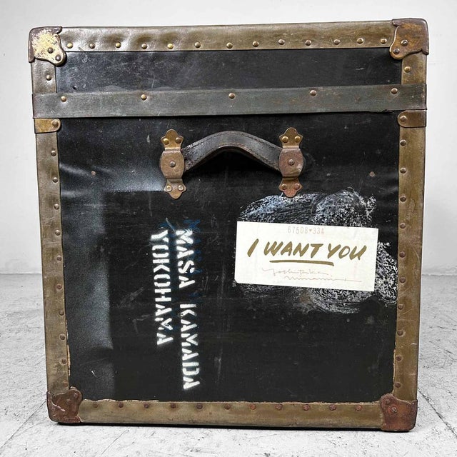 Antique Japanese Travel Chest, 1930s For Sale - Image 12 of 18