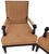 Wood Jacobean Louis XIII Style Bobbin Turned Lounge Armchairs Ebonized Nailhead Pair For Sale - Image 7 of 15