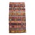 1970s Vintage Handmade Wool Cotton Red Runner Rug For Sale