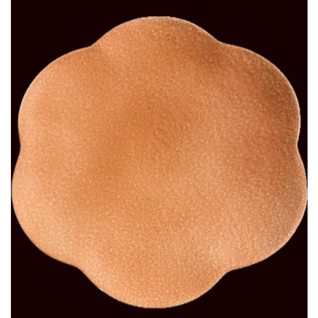 Late 20th Century Italian Flower Shaped Ceramic Dinnerware - Set of 10 For Sale In Miami - Image 6 of 10