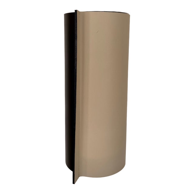 Arteriors Two Toned Leather Vase (Large) For Sale