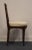Wood Hickory Furniture Asian Inspired Faux Bamboo Cane Back Side Chair W. Round Seat For Sale - Image 7 of 9