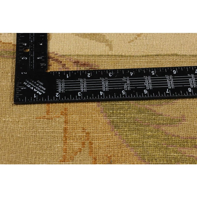 Vintage Turkish Oushak Rug - 07'11 X 09'08 For Sale In Dallas - Image 6 of 9