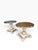 Mid 20th Century Pair of Katherine Henick Neoclassical Gilt & Painted Side Tables / Plant Stands For Sale - Image 5 of 17