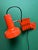 Bright Orange Scissor Lamps by SIS, Germany, 1970s For Sale - Image 6 of 10
