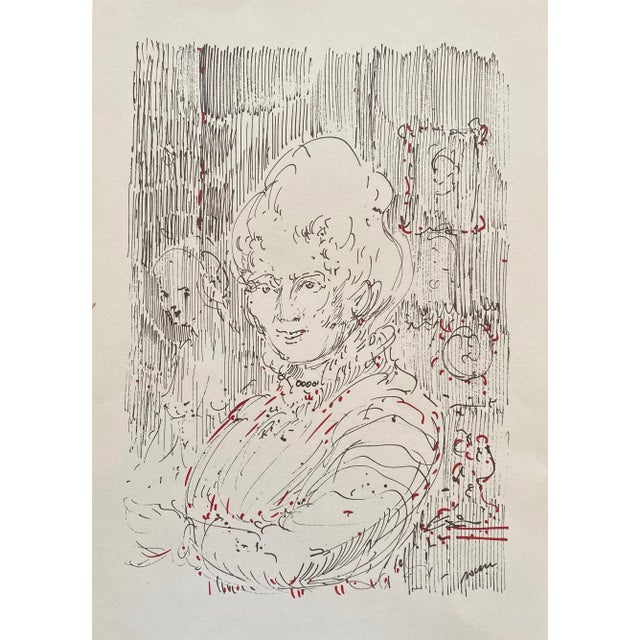 Figures is an original lithograph realized by the Italian artist Aligi Sassu in 1983. This Artwork is depicted through...