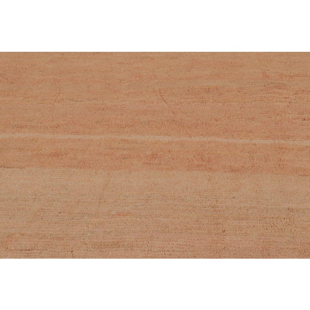 Contemporary Rug & Kilim’s Contemporary Rug in Beige and Rust Tones For Sale - Image 3 of 10