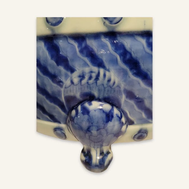 19th Century Drilled Japanese Jardiniere For Sale - Image 6 of 9