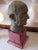 Wood 1970s Life Sized Plaster Bust of a Gentleman by Noted Artist Anita Weschler For Sale - Image 7 of 13