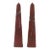 Italian Marble Obelisks, Pair For Sale