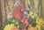Kurt Lauber, Still Life with Summer Flowers, 1945, Oil on Cardboard, Framed For Sale - Image 4 of 14