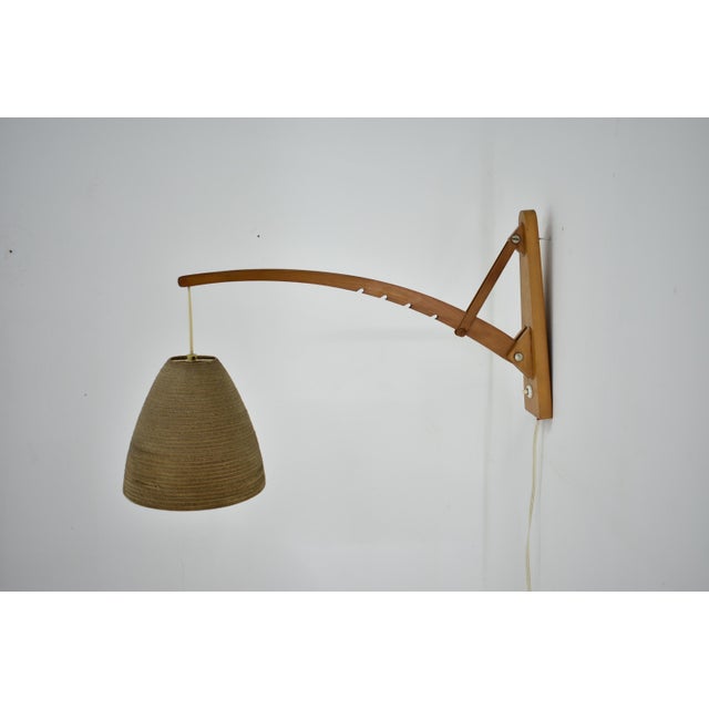 Mid-Century Wall Lamp from Pokrok Žilina, 1960s For Sale - Image 14 of 18