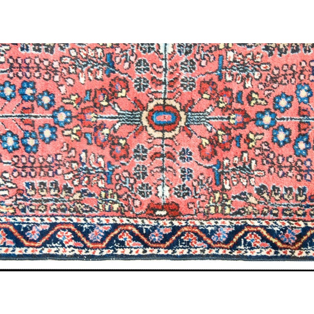 Persian Early 20th Century Persian Sarouk Rug For Sale - Image 3 of 15