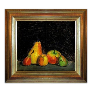 Mid 20th Century Still Life with Fruit, Robert Kulicke For Sale