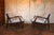 1950s Pair of Ib Kofod-Larsen Danish Modern Sculptural Lounge Chairs — Denmark, 1950s For Sale - Image 5 of 18
