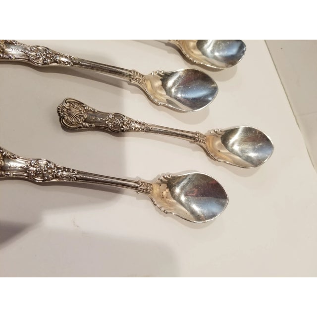 Six Tiffany English King Ice Cream Spoons For Sale - Image 4 of 9