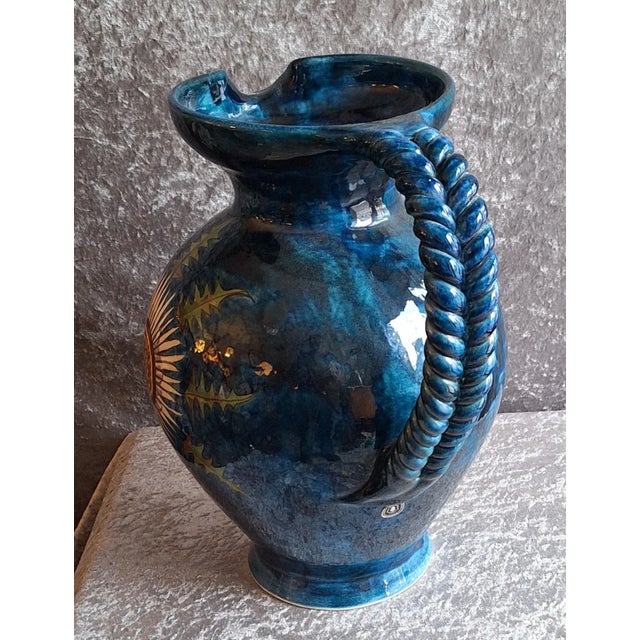 Vintage Ceramic Vase by Hindelanger Keramik, 1970s For Sale - Image 3 of 8