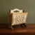 Vintage Italian Florentine gilt wood magazine rack, circa 1950s–1960s. Made in Italy in the Florentine decorative...