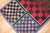 Late 20th Century American Hooked Checkerboard Chess Rug - 3' x 5'7" For Sale - Image 4 of 9
