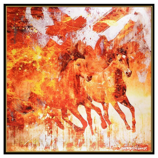 Abstract Untamed Energy, Paul Gerben For Sale - Image 3 of 5