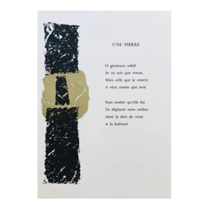 Raoul Ubac Lithograph Dm06105 Derriere Le Miroir