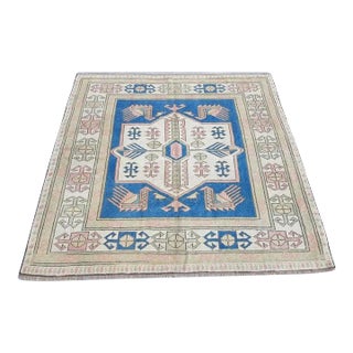 1960s Turkish Rectangular Vintage Rug For Sale