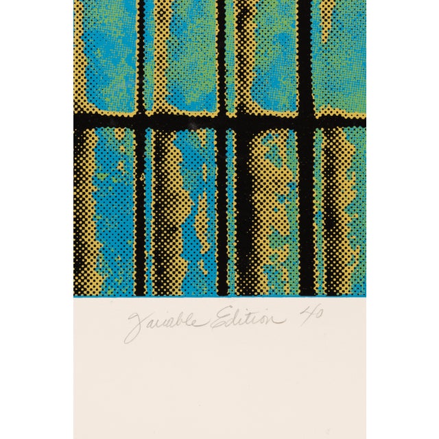 Judith Lipnik Perlow Column Series (Large Iii) 2003 Signed Serigraph on Paper For Sale - Image 4 of 6