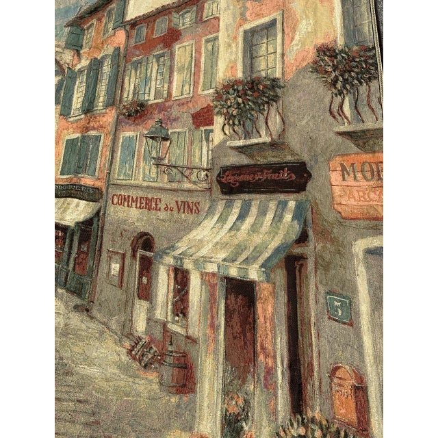 Vintage French Aubusson Jacquard Tapestry For Sale - Image 9 of 18
