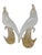 Mid-Century Modern Pair of Vintage Murano Glass Birds For Sale - Image 3 of 8