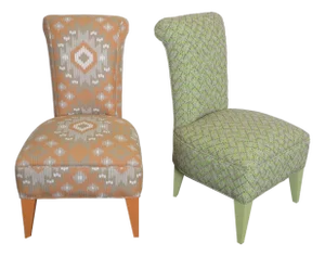 1950s Pair of French Mid-Century Side Chairs
