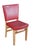 Mid-Century Modern Mid 20th Century Louis Rastetter & Sons 'The Solid Kumfort' Red Leather Folding Chair For Sale - Image 3 of 15