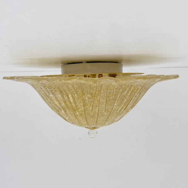 Mid-Century Italian Murano Glass Ceiling Lamp, 1970s For Sale - Image 14 of 18