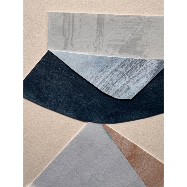 "Rhythm Replaces Reason 1" Original Mixed-Media Collage on Paper by Zac Woodiel For Sale In Little Rock - Image 6 of 9