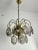 Murano Glass and Brass Chandelier by Vistosi, 1970s For Sale - Image 12 of 12